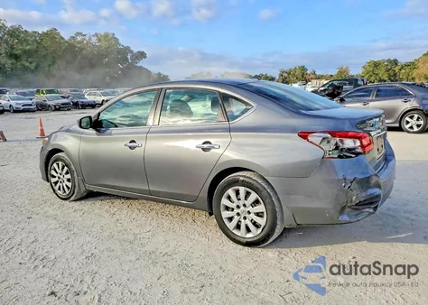 2016 Nissan Sentra S из США, поврежденный, VIN 3N1AB7AP3GL663517